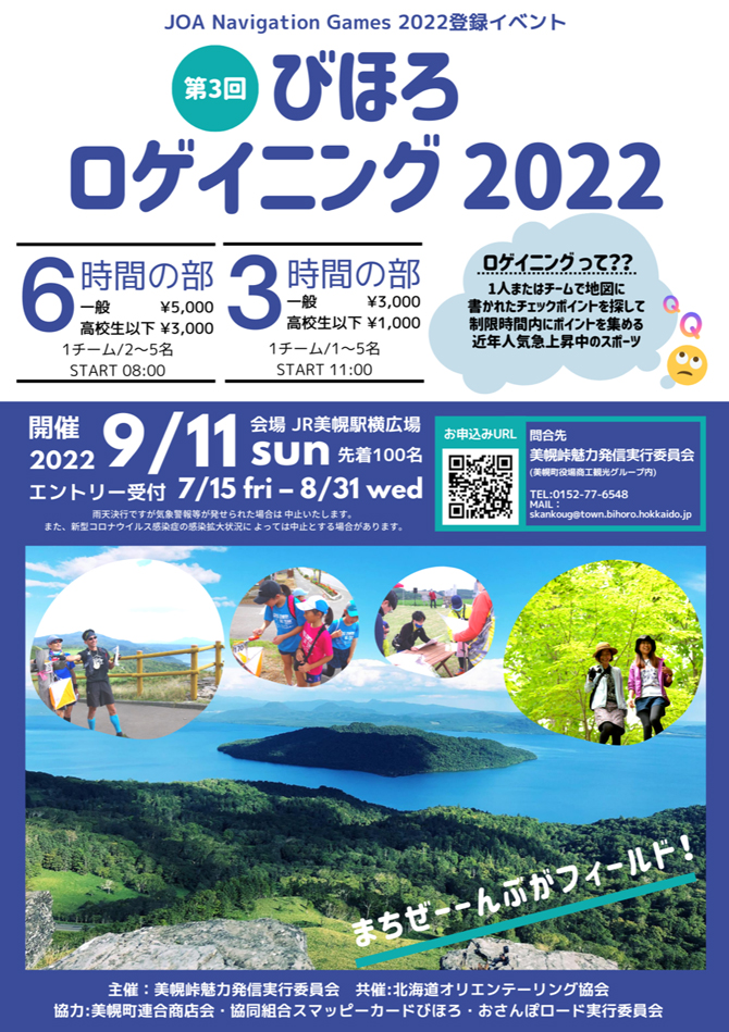 美幌ロゲイニング２０２２